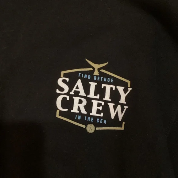 Salty Crew Black Men's Sweater - Picture 3 of 5